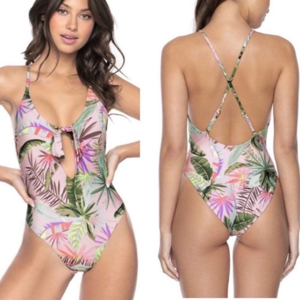 PILYQ Bahamas Arielle One Piece swimsuit Sz S